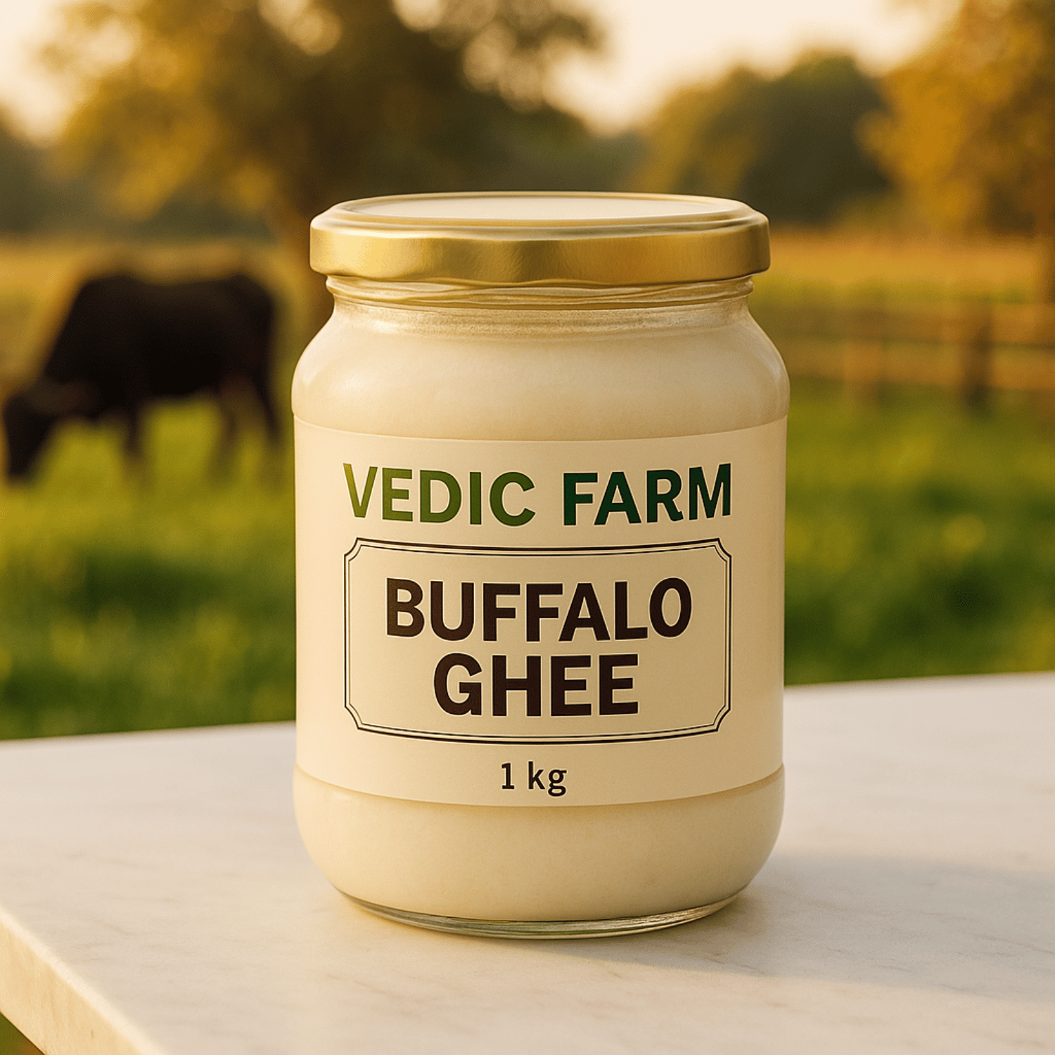 vedic farm buffalo ghee-1000ml