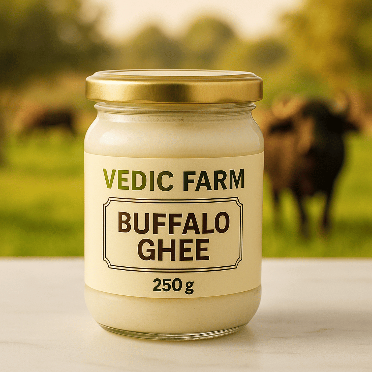 vedic farm buffalo ghee-250gm