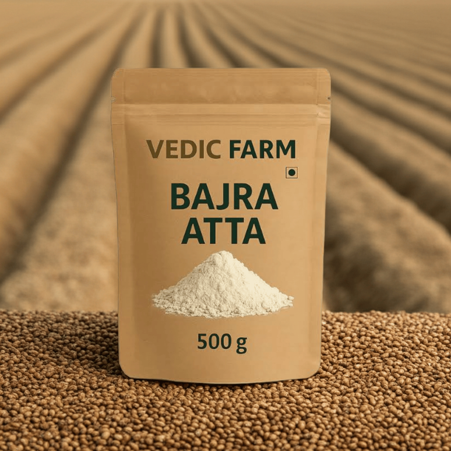 Bajra Atta (Pearl Millet Flour)-500gm